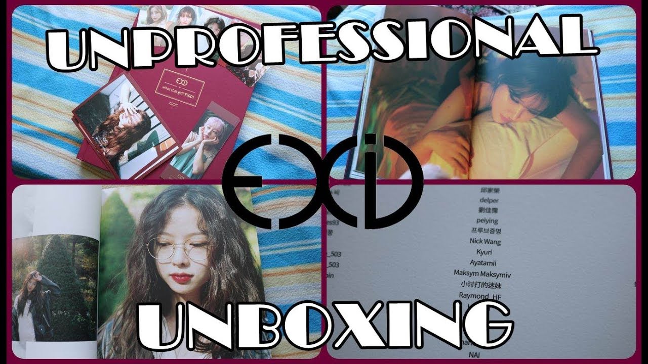 UNprofessional Unboxing: Makestar's EXID 5th Anniversary Photobook