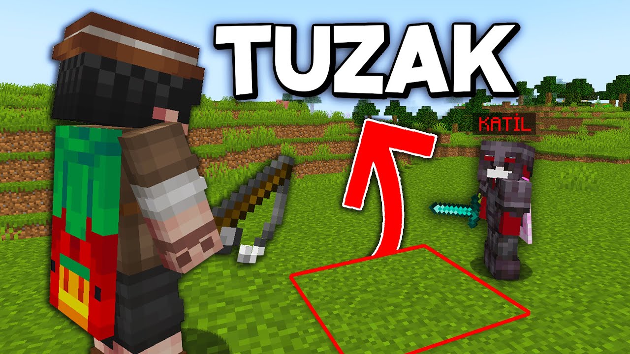 Minecraft SMP'sinin KATİLİNİ Tuzağa D&uuml;ş&uuml;rd&uuml;m..