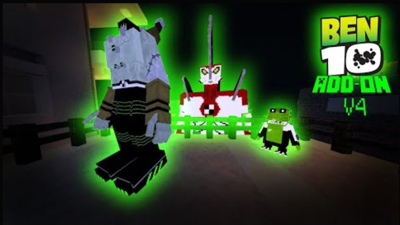 Ben 10 V4  Addon Minecraft Pe