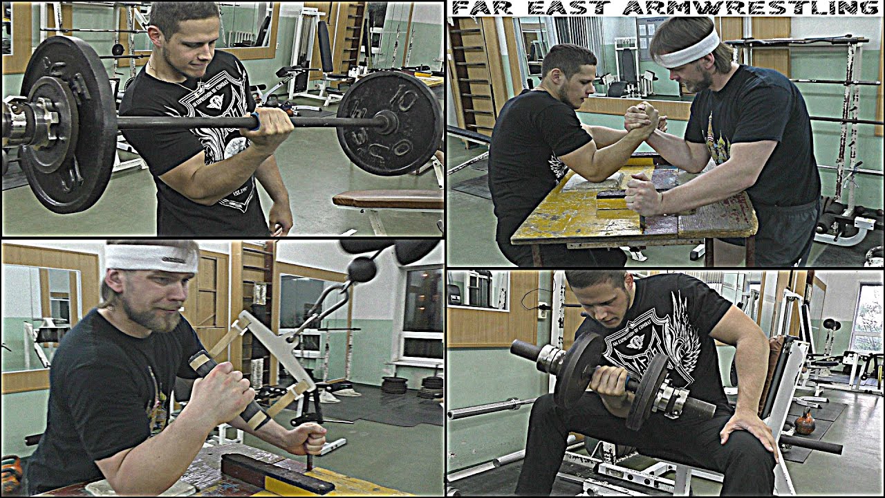 ARM WRESTLING TRAINING  IN VLADIVOSTOK 2016