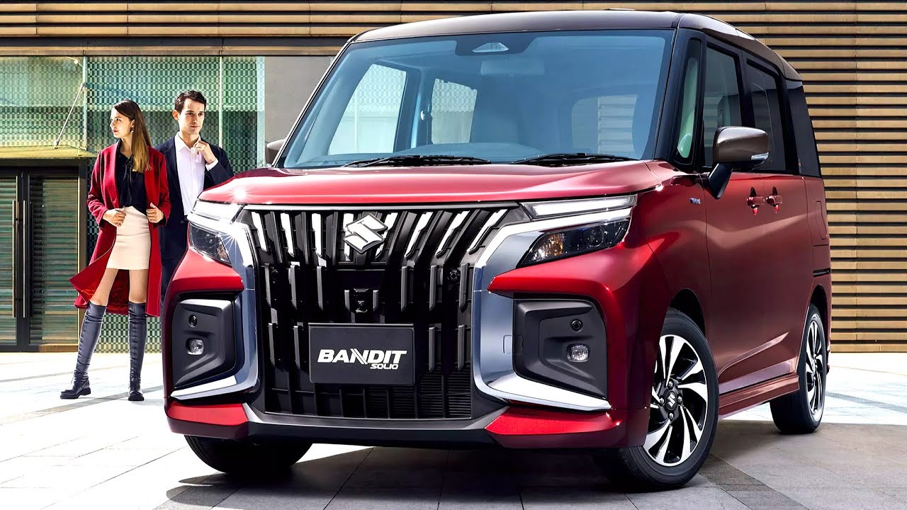 Новый Suzuki Solio Bandit 2025 года лучший гибридный минивэн малого городского класса с рестайлингом