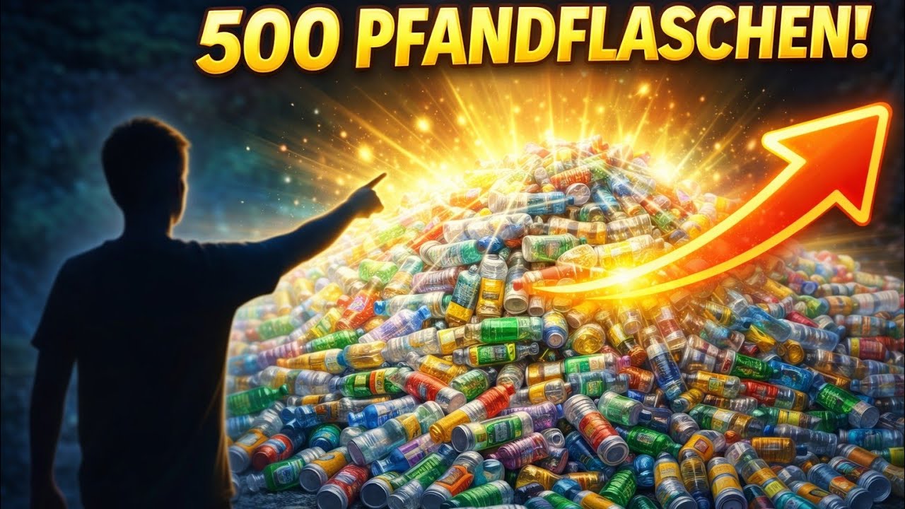 ÜBER 500 PFANDFLASCHEN abgeben 😱😱😱