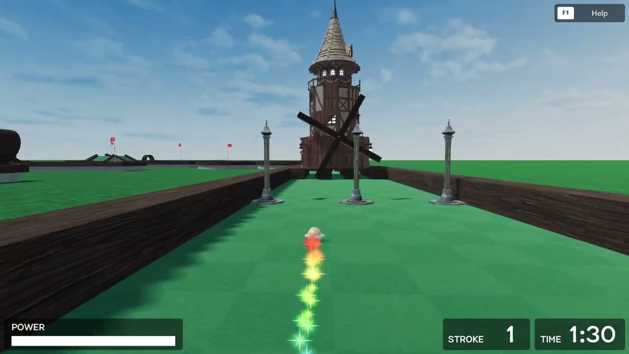 Let's Play Golf Around - Workshop Course - Relaxing Mini Course
