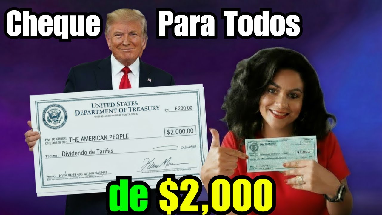 &iexcl;Cheque de $2,000 para millones de americanos! &iquest;Qui&eacute;nes califican?