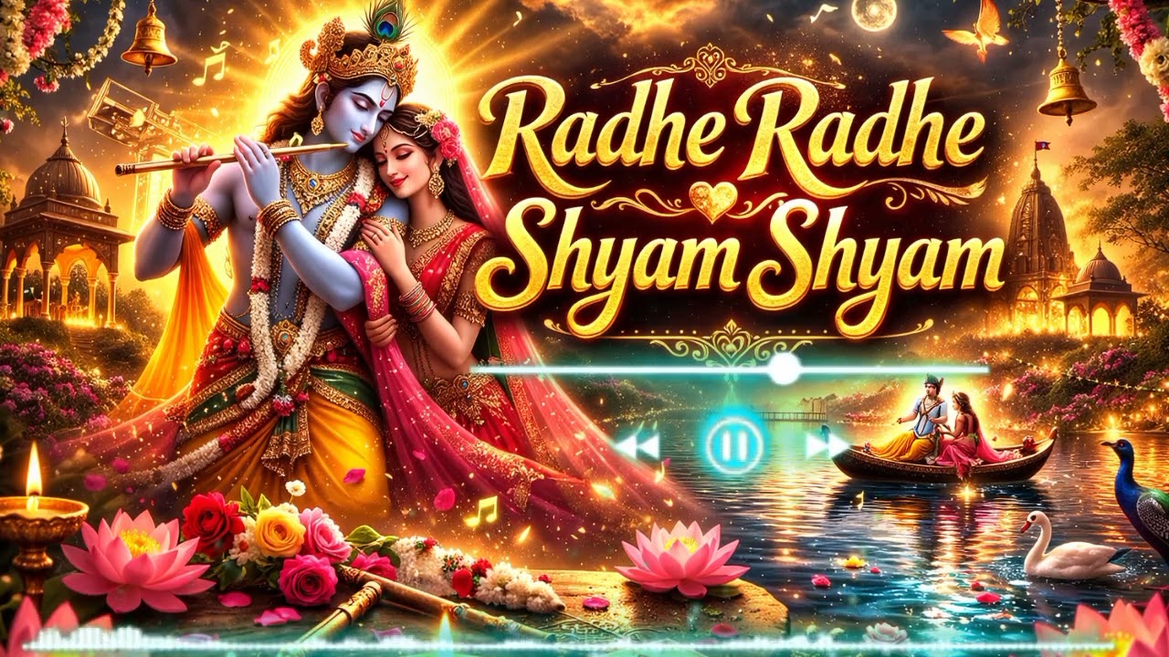 राधे राधे श्याम श्याम 🫀❤️ most viral bhajan| of radha shyam bhajan| krishan bhajan| #krishnabhajan
