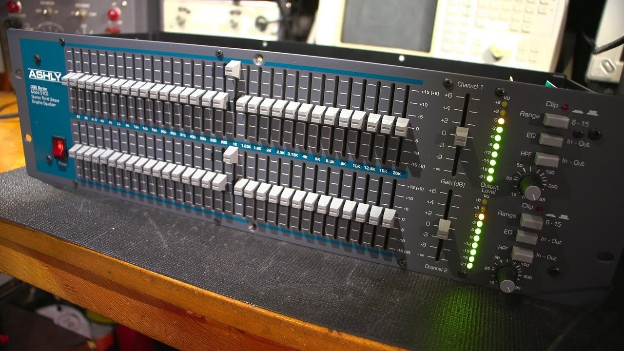 Electronic Repair Time! ASHLY 3102 Stereo Equalizer