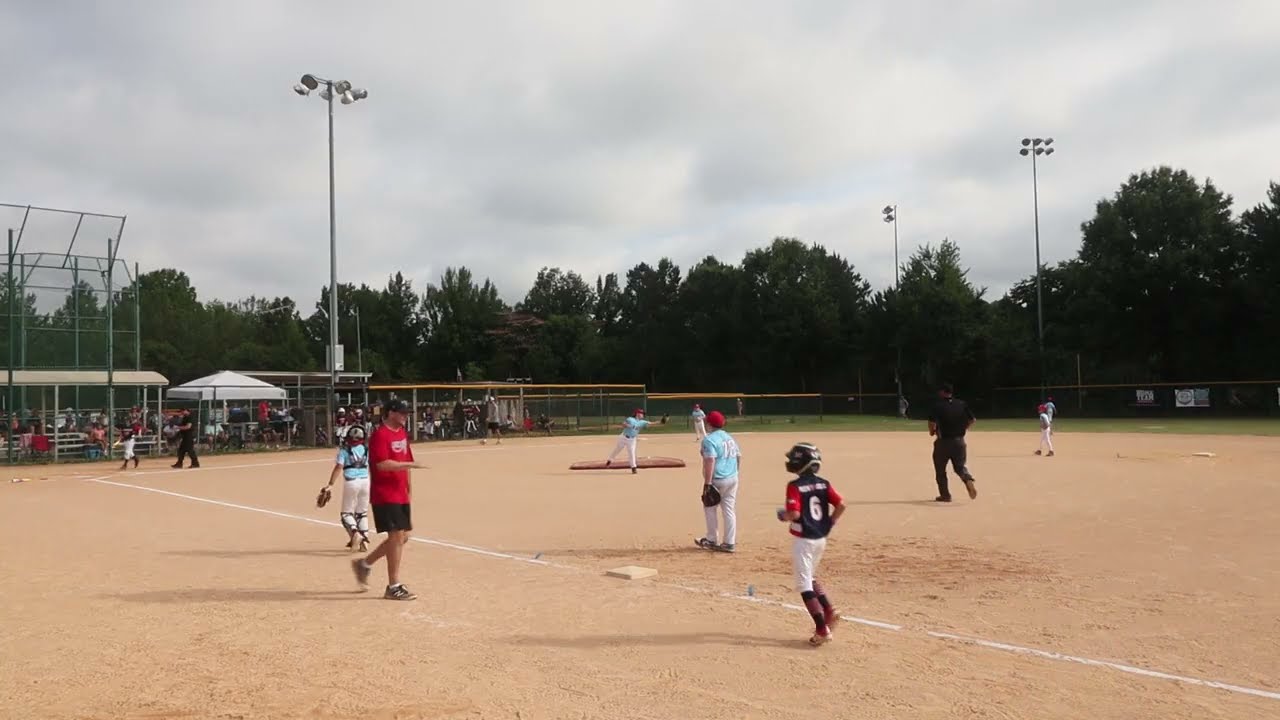 SBA NC East 10U on Defense in This Inning