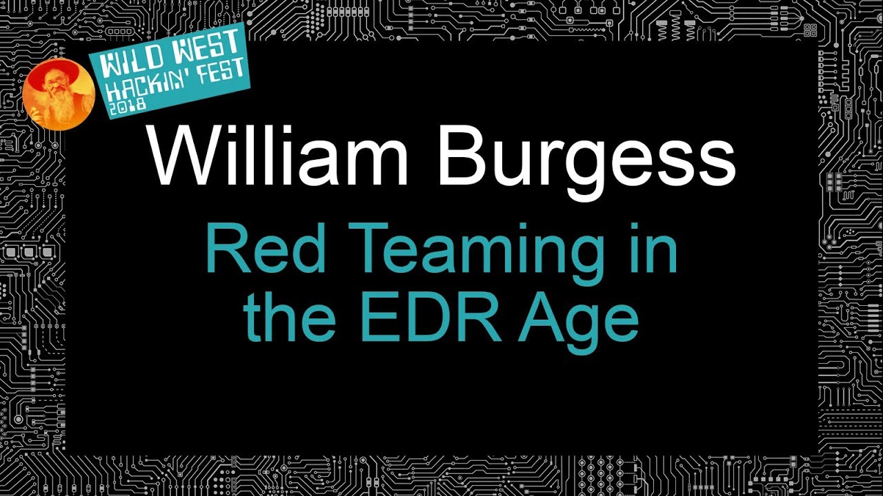 Red Teaming in the EDR age