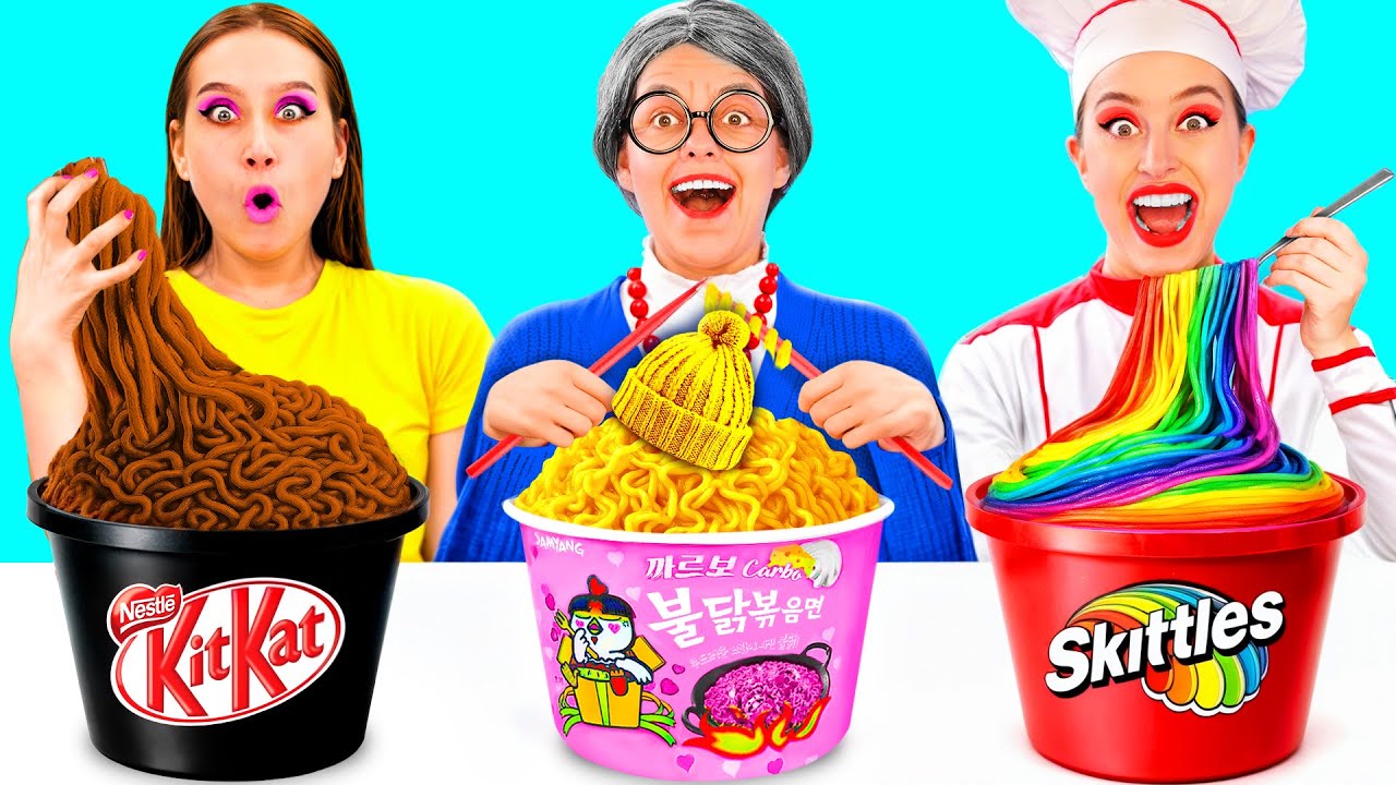 Кулинарный Челлендж: Я против Бабушки | Смешные Ситуации и Неудачи от Funny Funny