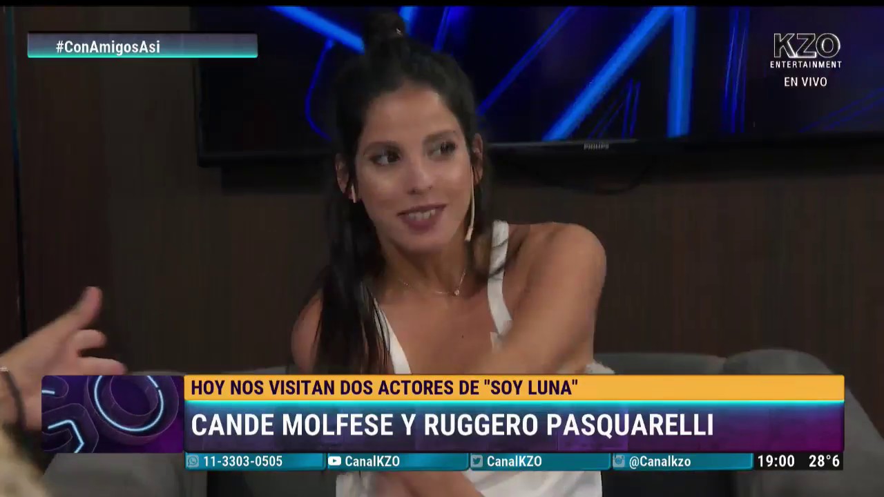 ¡Ruggero Pasquarelli & Cande Molfese dieron cátedra de baile en Con Amigos Así!