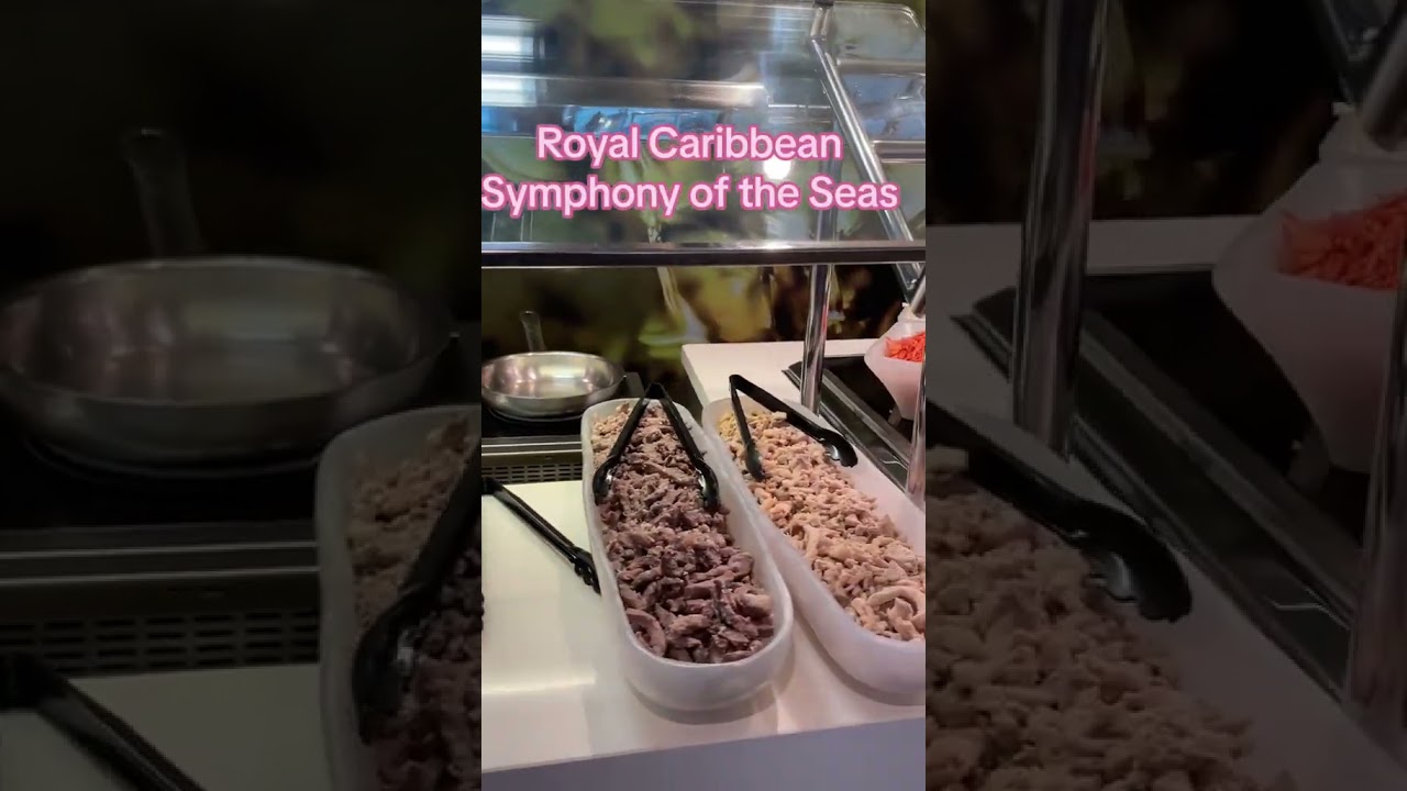 Royal Caribbean Symphony of the Seas Solarium Bistro Dinner
