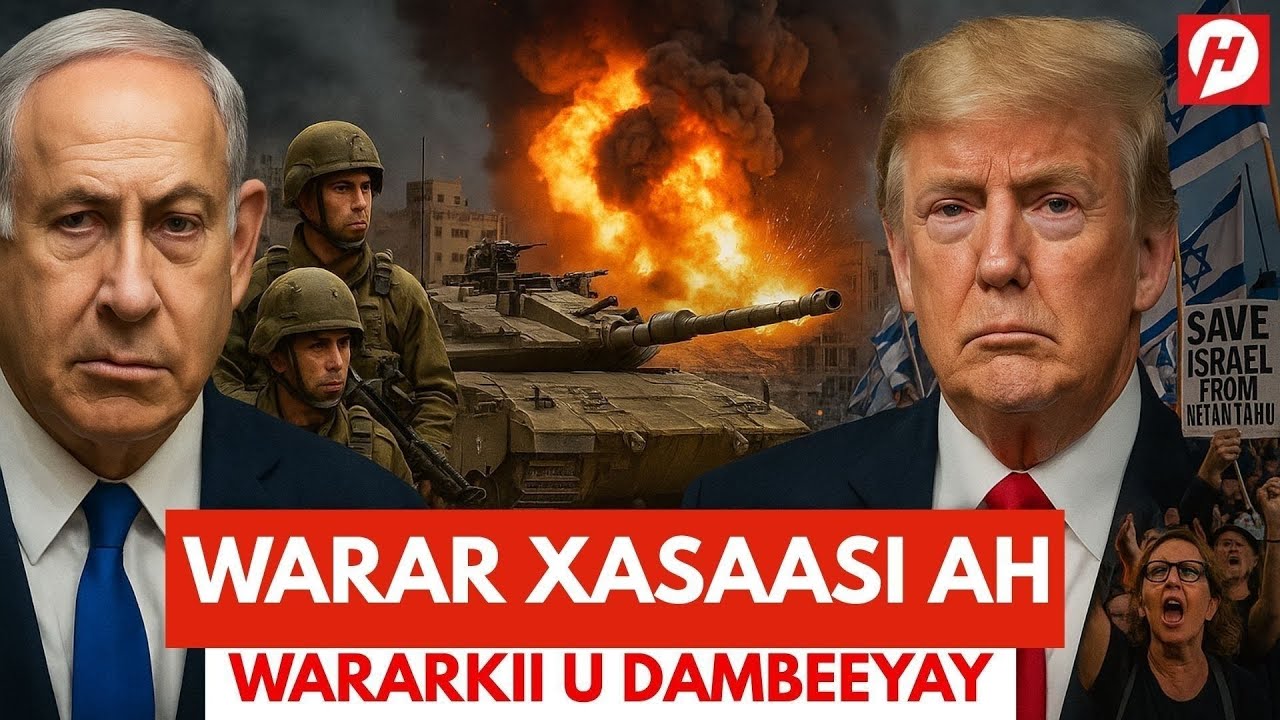 CAAWA XAALKU MA SAHLANA WARAR WAA WAYN AYAA TAAGAN: TRUMP OO CAGAHA DHULKA UGU GARAACAY MADURO