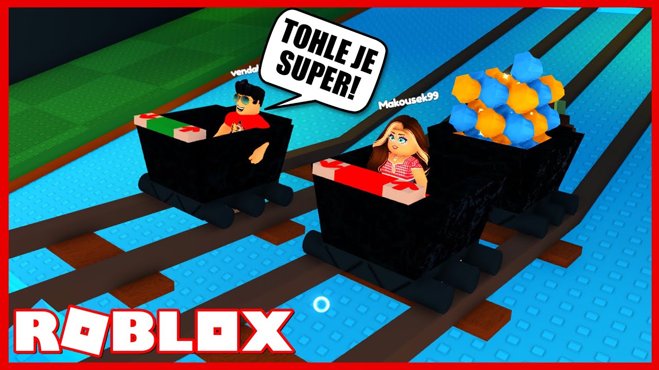 NOVÝ LUXUSNÍ TYCOON PRO DVA!😱Roblox Cart Ride Tycoon [2 Player!]💎 w/@Makousek