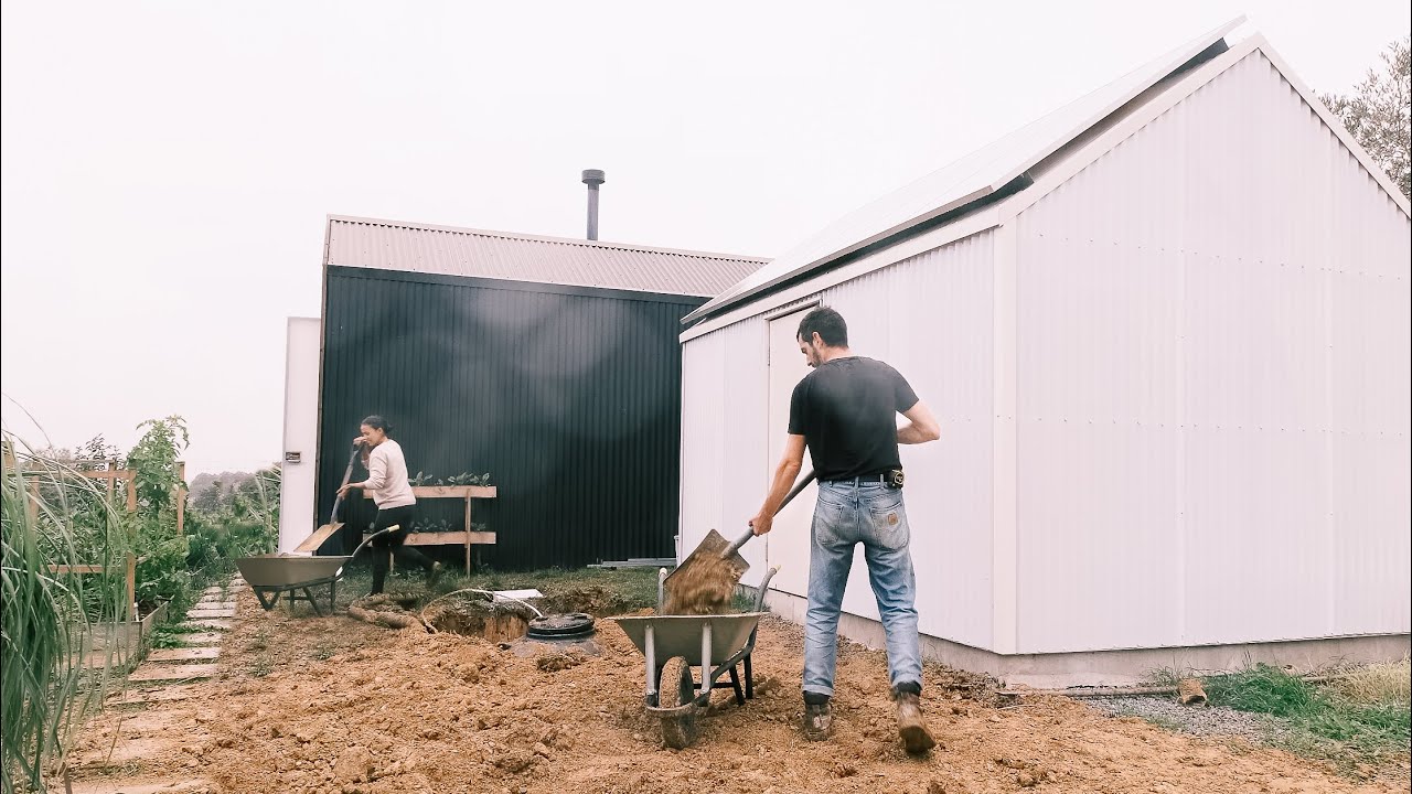 Amazing Waste Water Recycling System | Building Off Grid Cabin