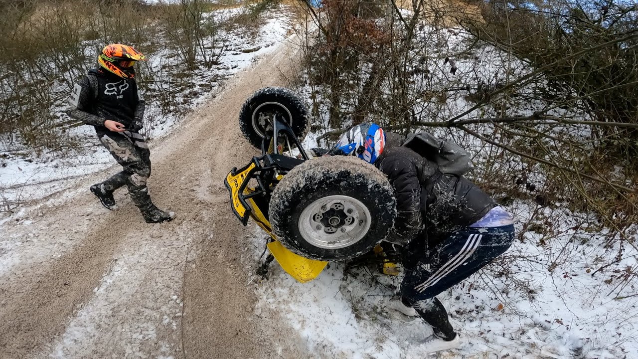 IL A FAILLI SE TUER 2 FOIS AVEC SON 450 LTR
