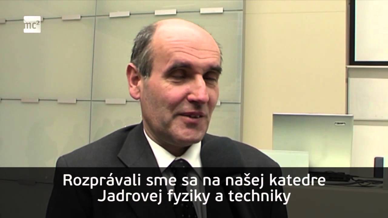 Prof. Ing. Vladim&iacute;r Slugeň, Drsc. - Predn&aacute;&scaron;ka o hav&aacute;rii vo Fukushime [FEI STU, mc2, UJFI]