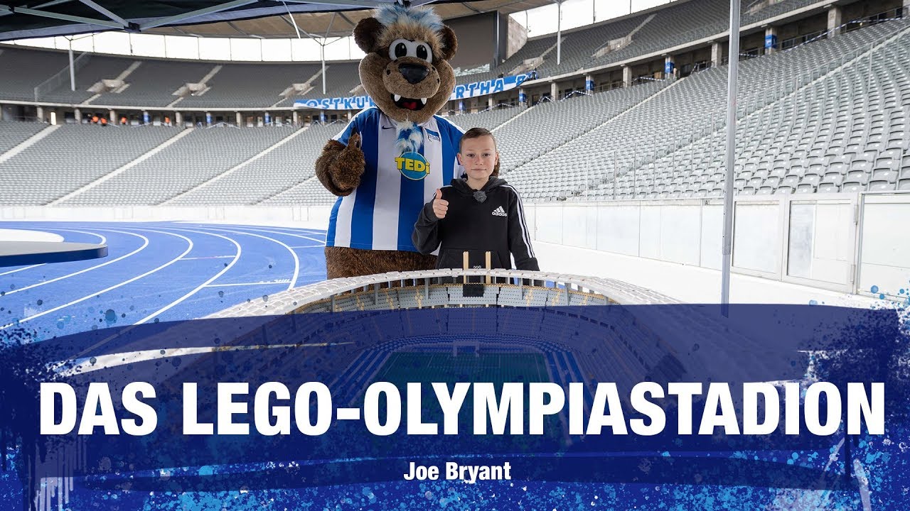 Das Olympiastadion aus Lego - Joe Bryant - Hertha BSC