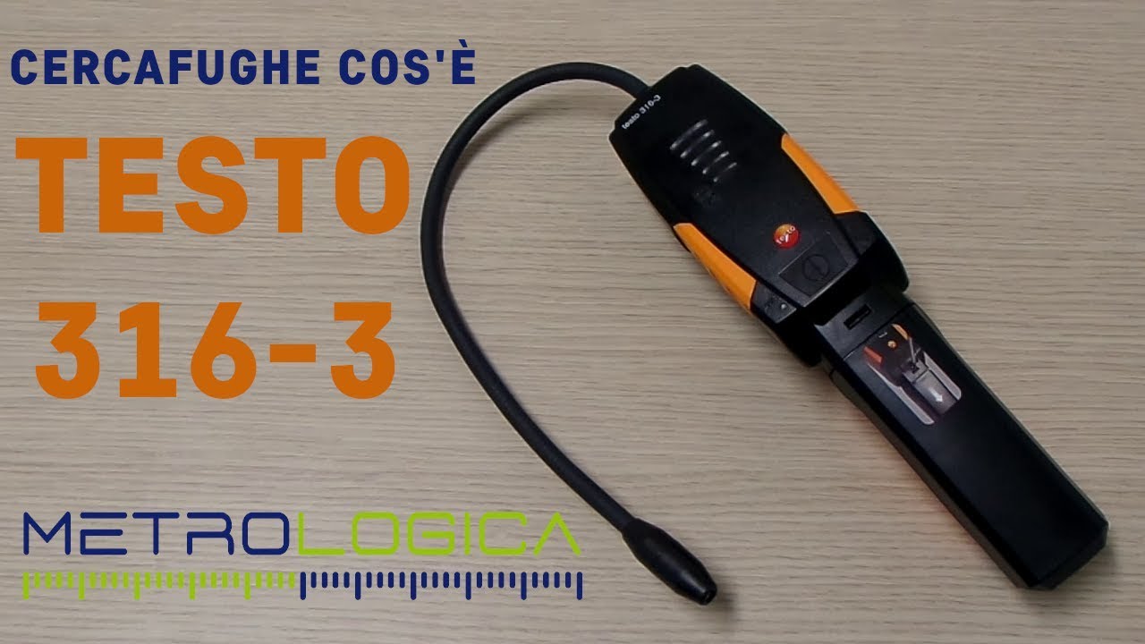 Cercafughe cos'è: prova pratica Testo 316-3