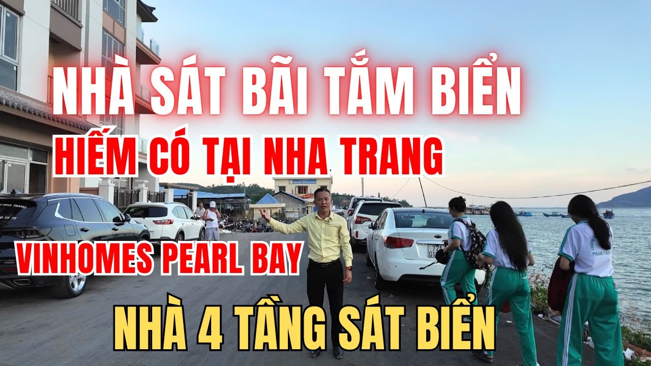 Sau này sẽ không có nữa, nhà 4 tầng sát bãi tắm biển Nha Trang | VinHomes Pearl Bay Nha Trang 
