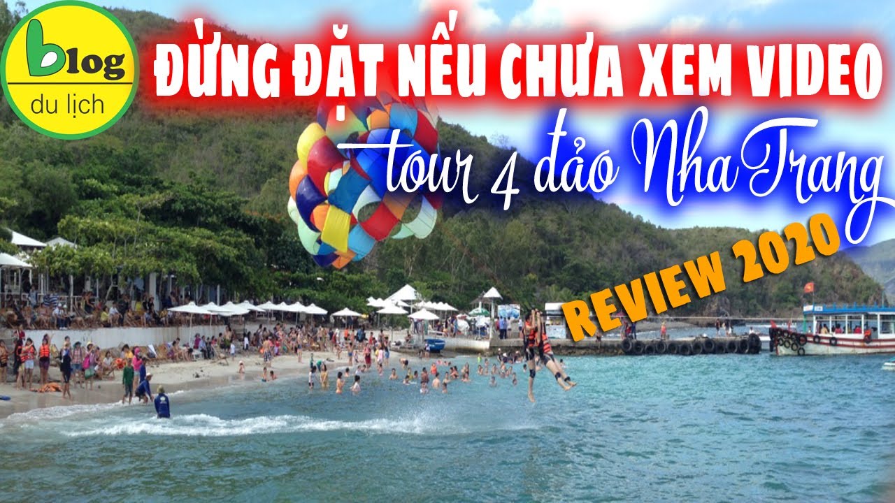 Tour du lịch 4 đảo Nha Trang: Lịch trình chi tiết và giá tour mới cập nhật