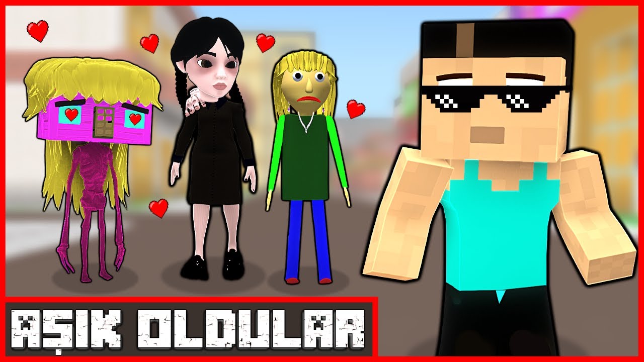 ŞEHİRDEKİ TÜM KIZLAR KÂMİL'E AŞIK OLDU! 😍 - Minecraft