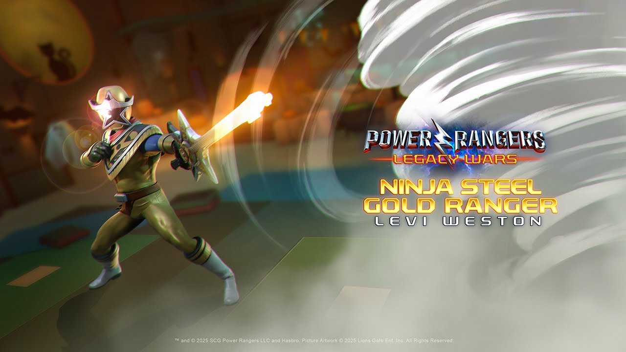 Levi Weston - Ninja Steel Gold Ranger | Official Moveset | Power Rangers: Legacy Wars