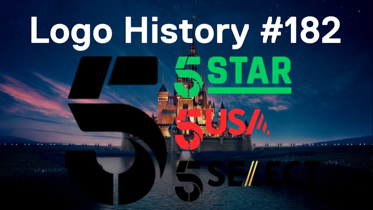 История логотипа № 182 — Channel 5, 5Star, 5USA и 5Select