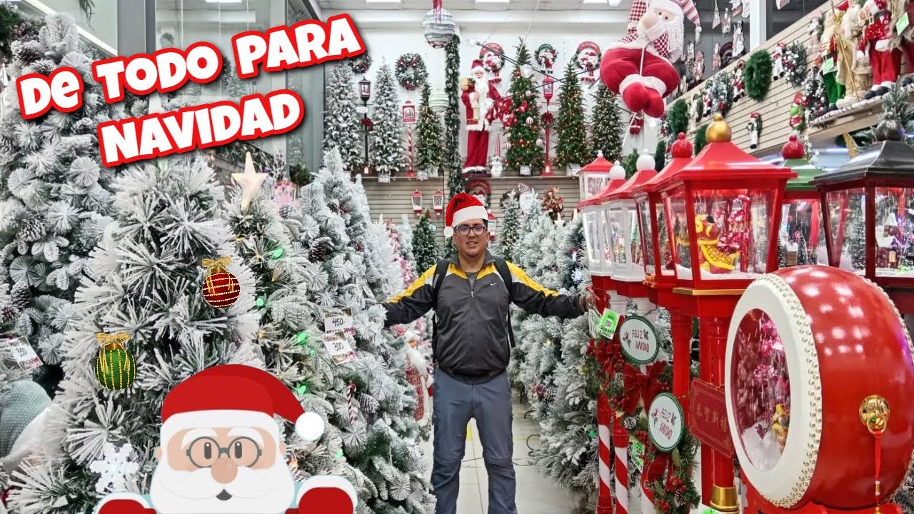 PRODUCTOS NAVIDEÑOS POR MONTONES EN LA IMPORTADORA D'MARITA @Mas Videos Mas