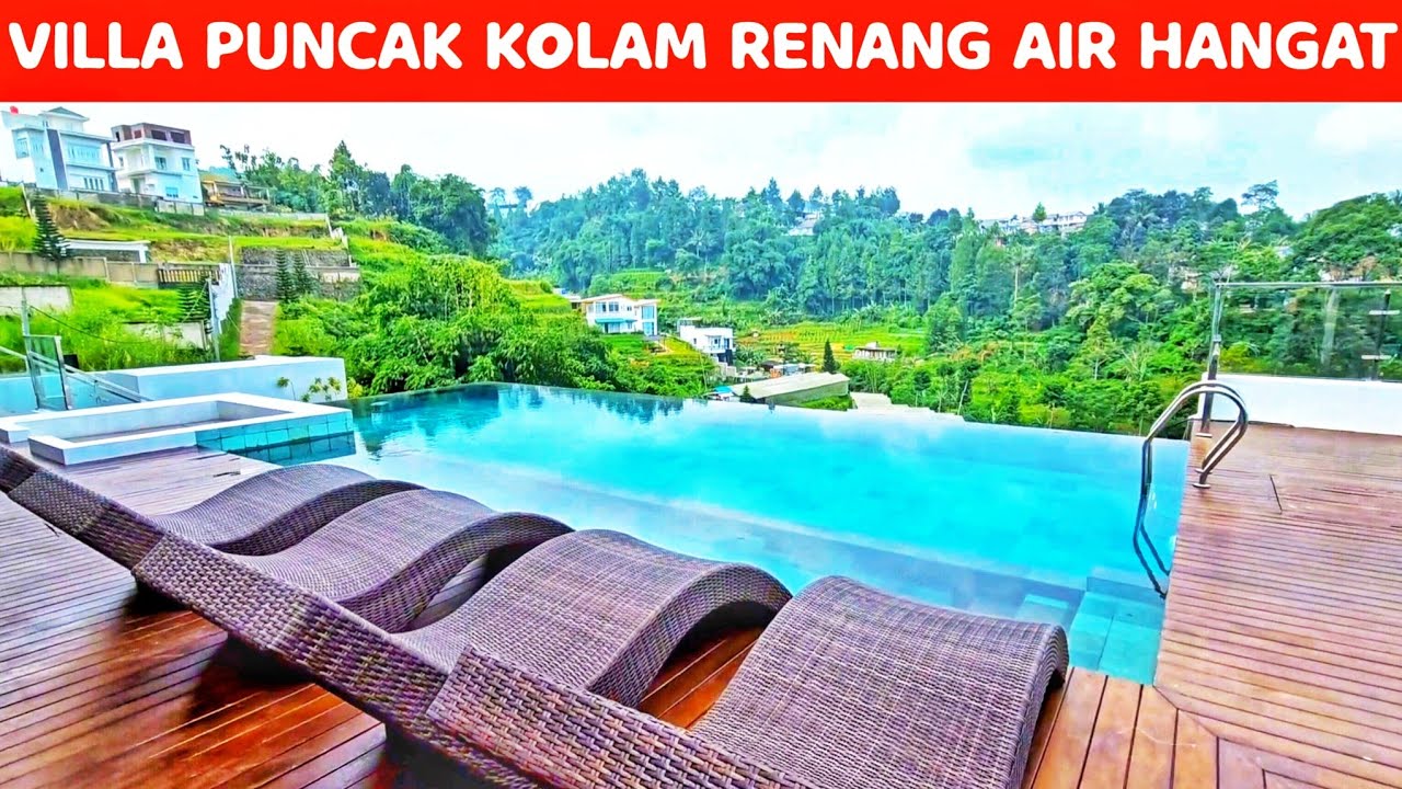 BARU DI PUNCAK‼️ PRIVATE POOL VILLA AIR HANGAT PUNCAK | Villa Fumida Puncak #villapuncak #villabogor