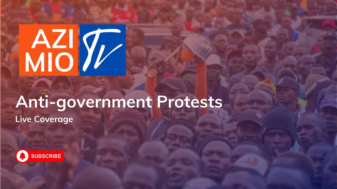 LIVE: Kenyans Mount Anti-Government Protests#OccupyCBD
