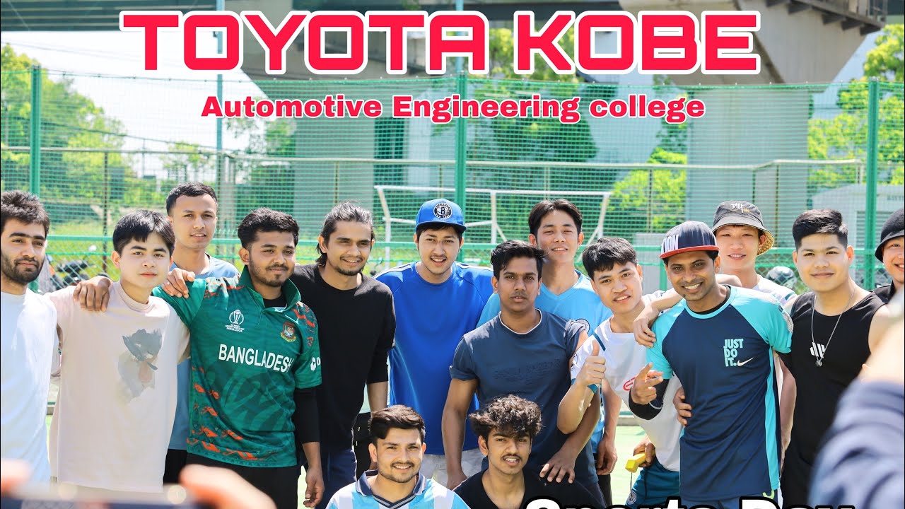 Sports Day Of Toyota Kobe// Wonderful Day Out With Teachers and Friends// Students in Japan 🇯🇵