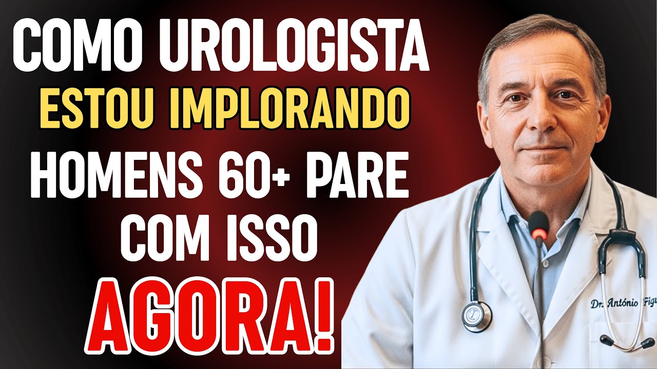 Como Urologista, AVISO aos Homens 60+: Este Hábito Está Aumentando Sua Próstata Agora!