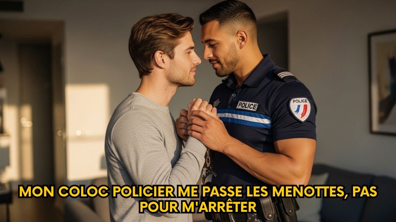 Mon coloc policier me passe les menottes, pas pour m'arrêter | Histoire gay