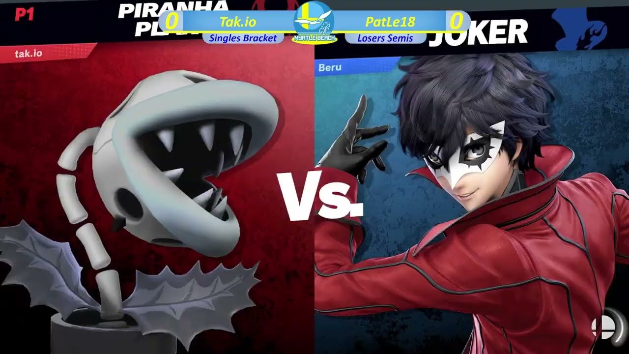SocaSmash 170 Ultimate Singles: Tak.io (Piranha Plant) vs PatLe (Joker) Losers Semis