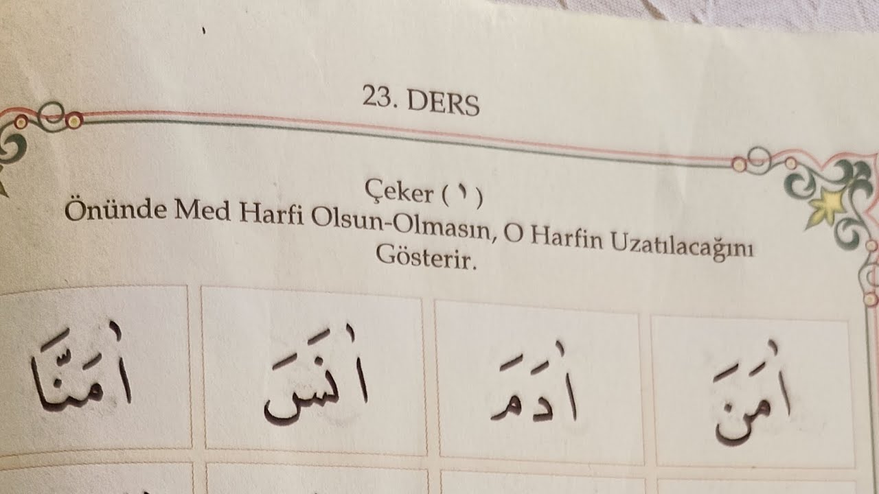 23. ders , Çeker