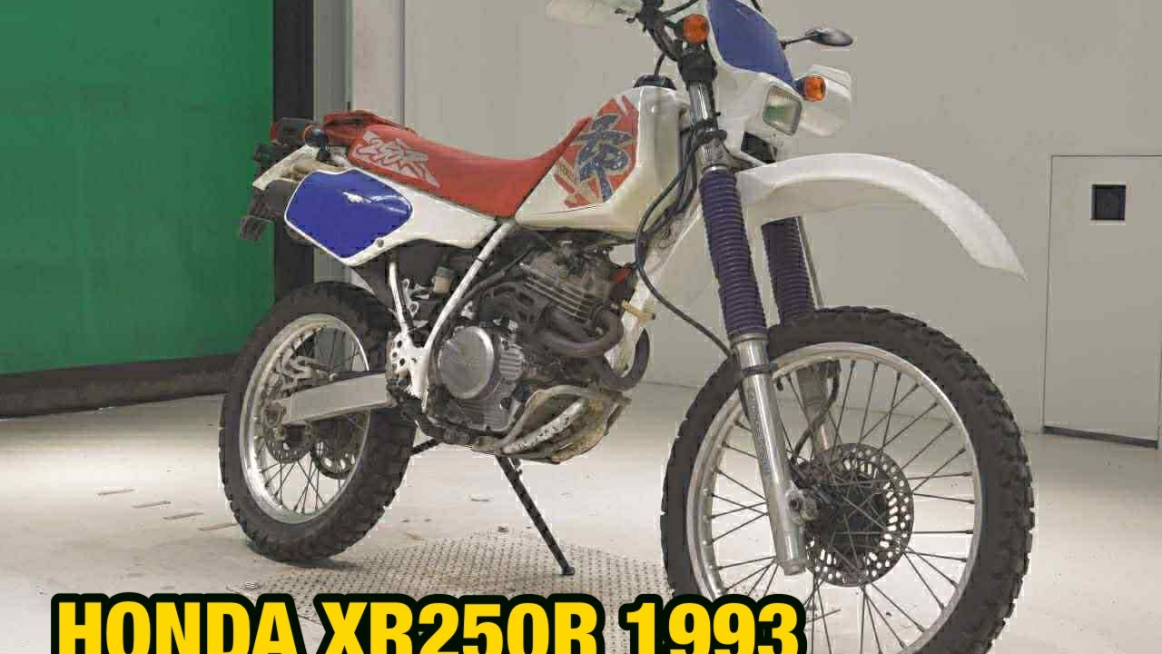 XR250R just bought it  made in 1993 year 