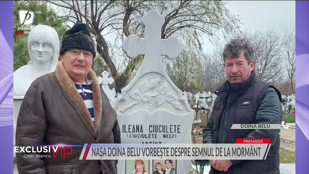 POMANĂ DE TREI ANI PENTRU CORNEL GALEȘ! NAȘA DOINA BELU I-A FĂCUT PARASTAS