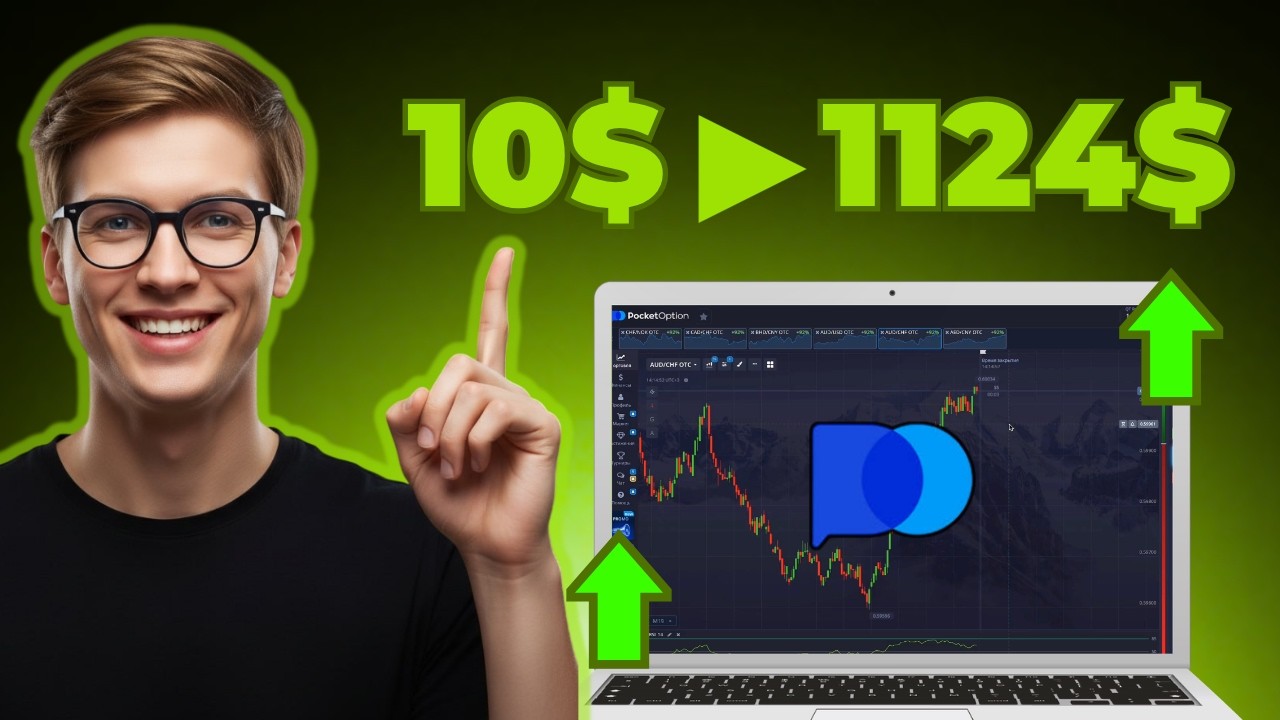 $10 &rarr; $1124 | 5 Second Strategy For Pocket Option | 90% Win Rate | Binary Options
