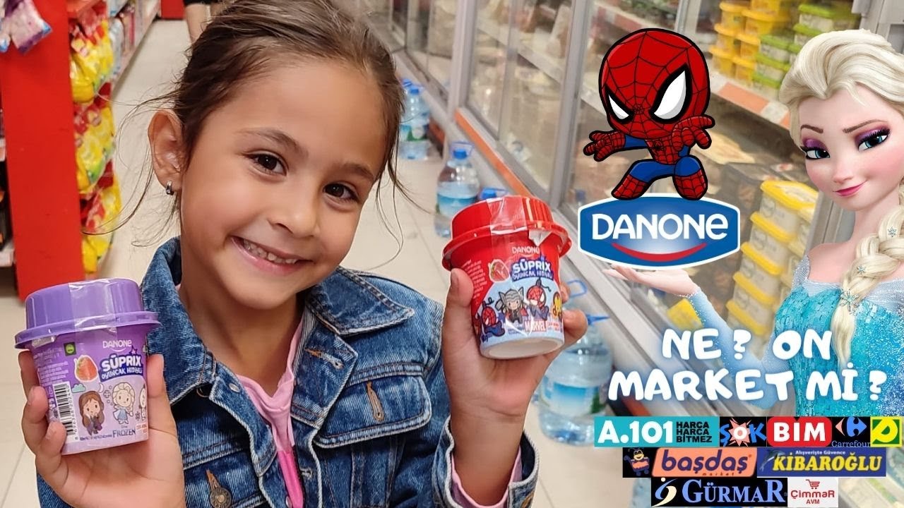 ON MARKET DOLAŞTIK | DANONE SÜRPRİZ HEDİYELİ YOĞURT ARADIK