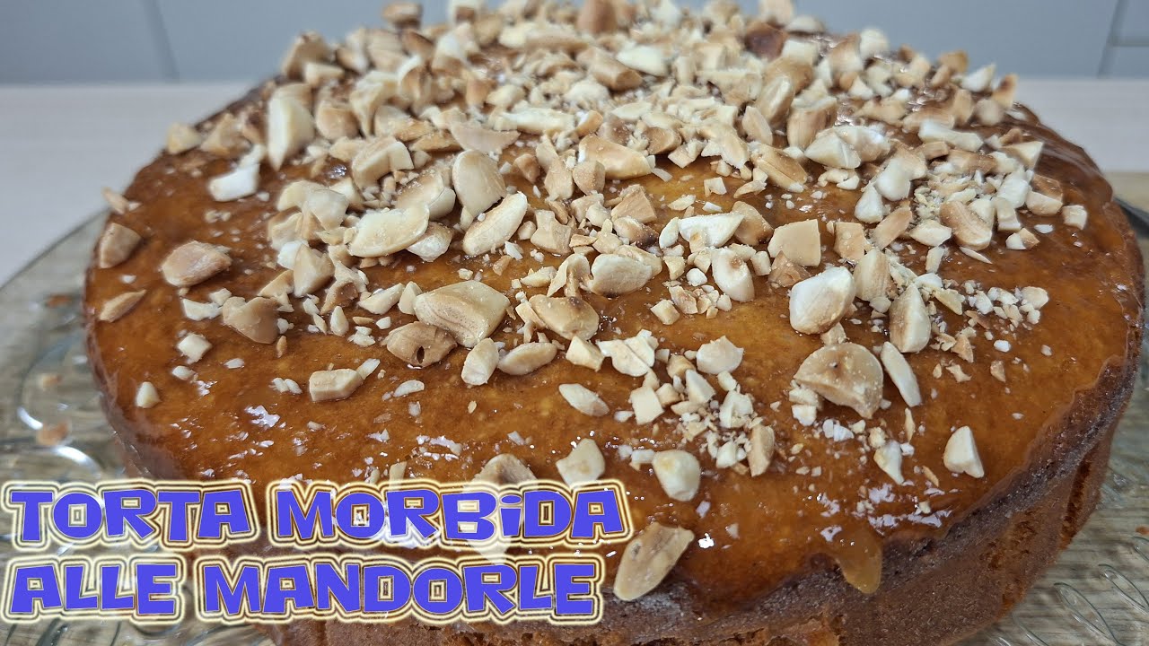TORTA DI MANDORLE E YOGURT: Il segreto per farla così soffice e profumata! ✨