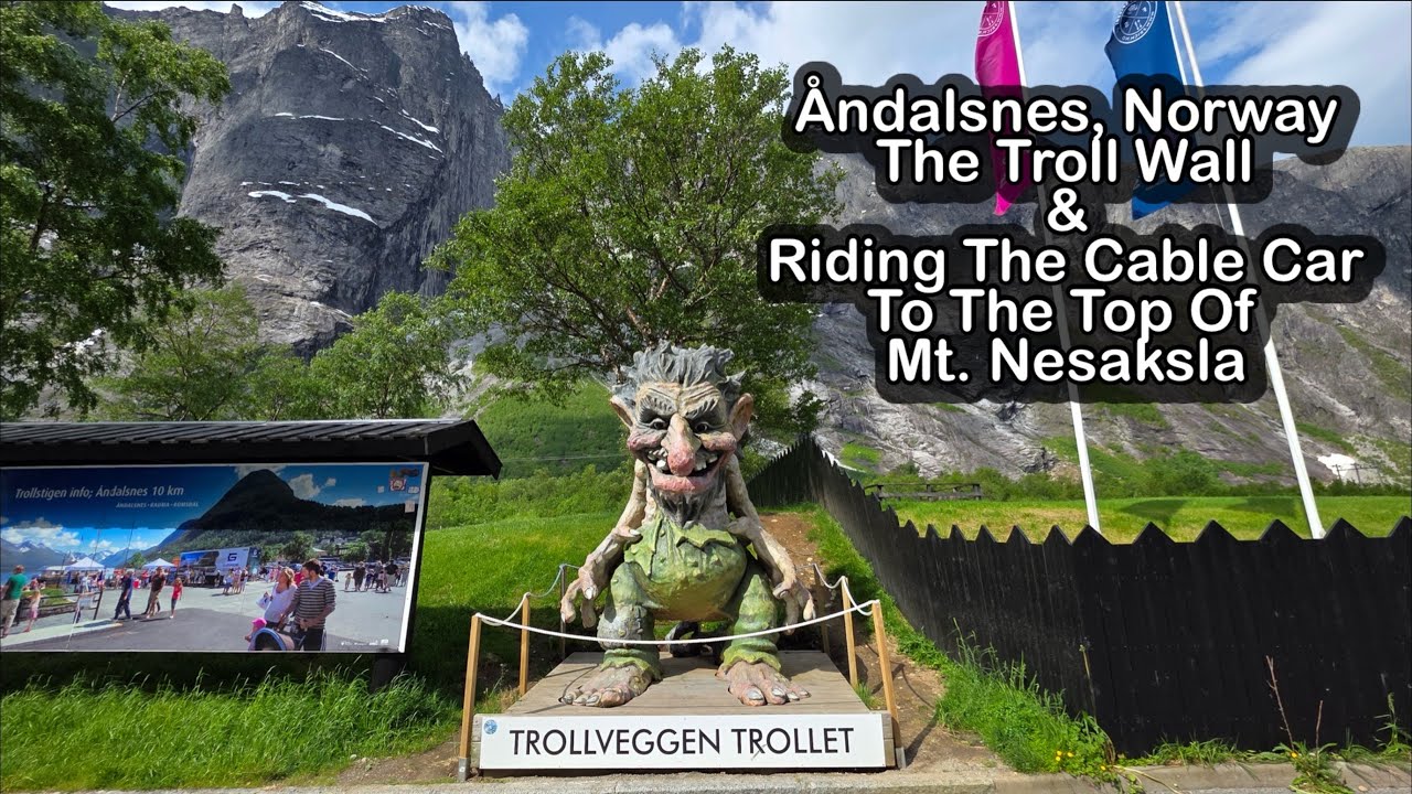 Åndalsnes Adventure: Troll Wall & Romsdalen Gondola To The Top of The Nesaksla Mountain. Epic Views.