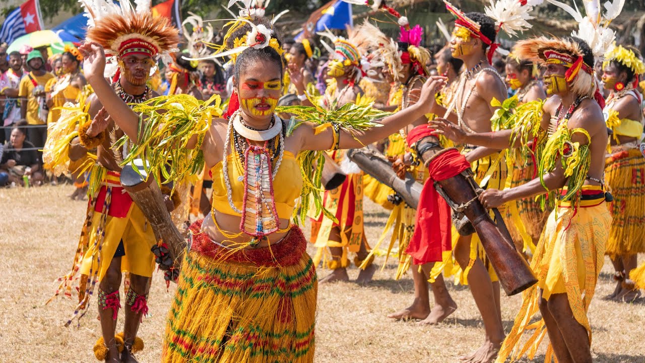 Epic Mekeo (Kairuku) Traditional dance of Papua New Guinea
