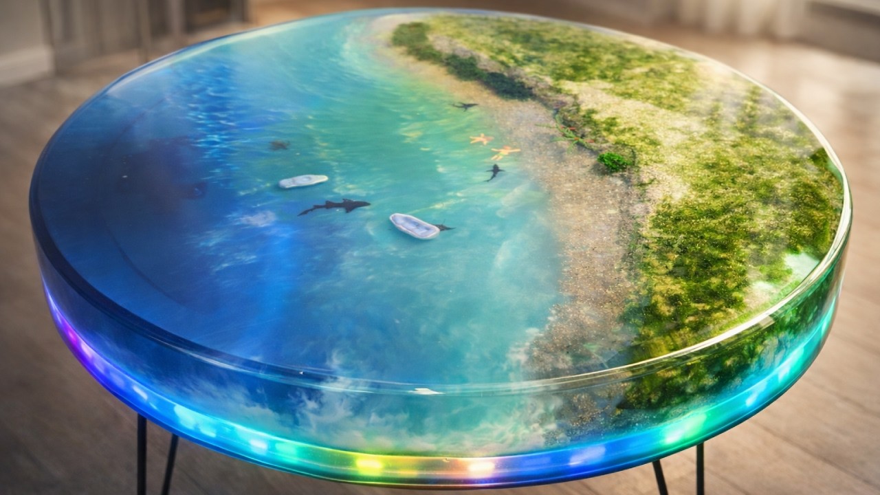 I Tried to Build a Realistic Ocean Table… Here’s What Happened