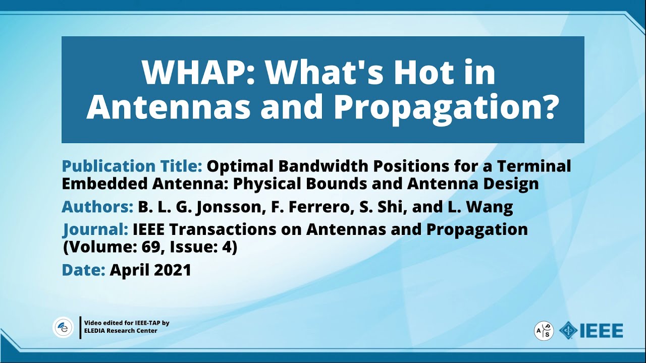 Optimal Bandwidth Positions for a Terminal Embedded Antenna: Physical Bounds and Antenna Design