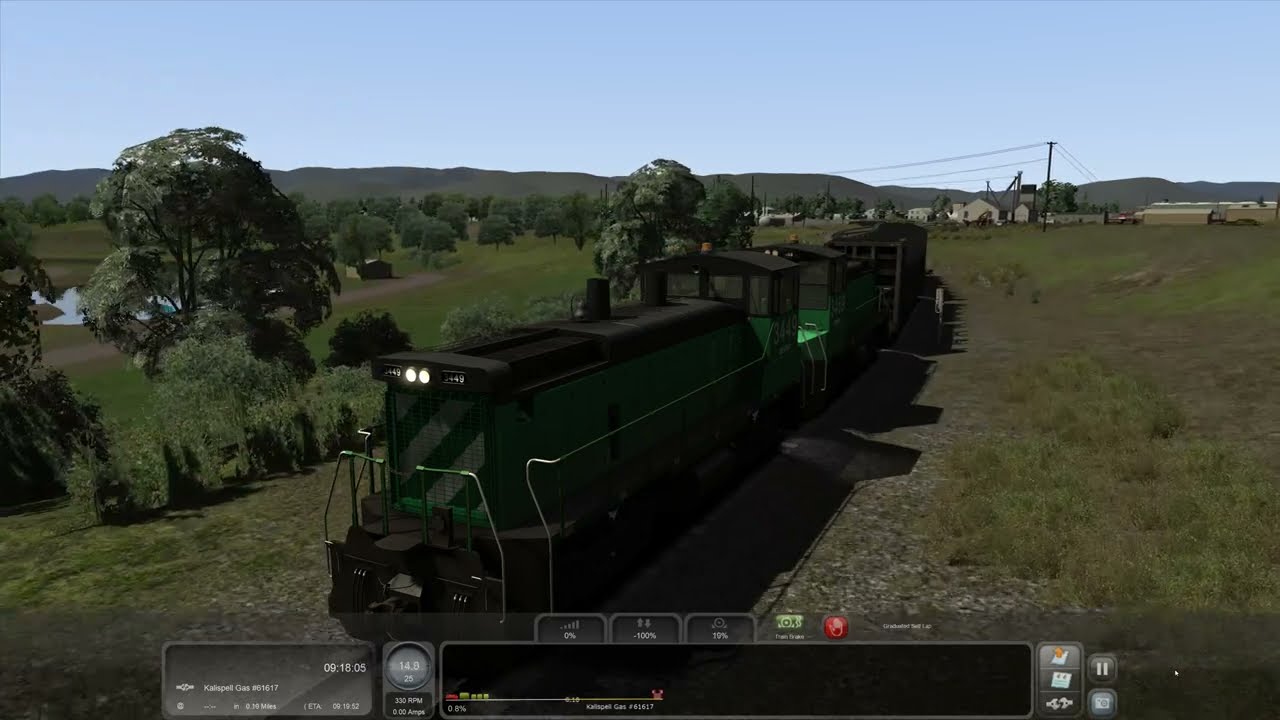 Train Simulator Classic - [EMD SW1500] - Yard Work (Kalispell) Part 1 - 4K UHD