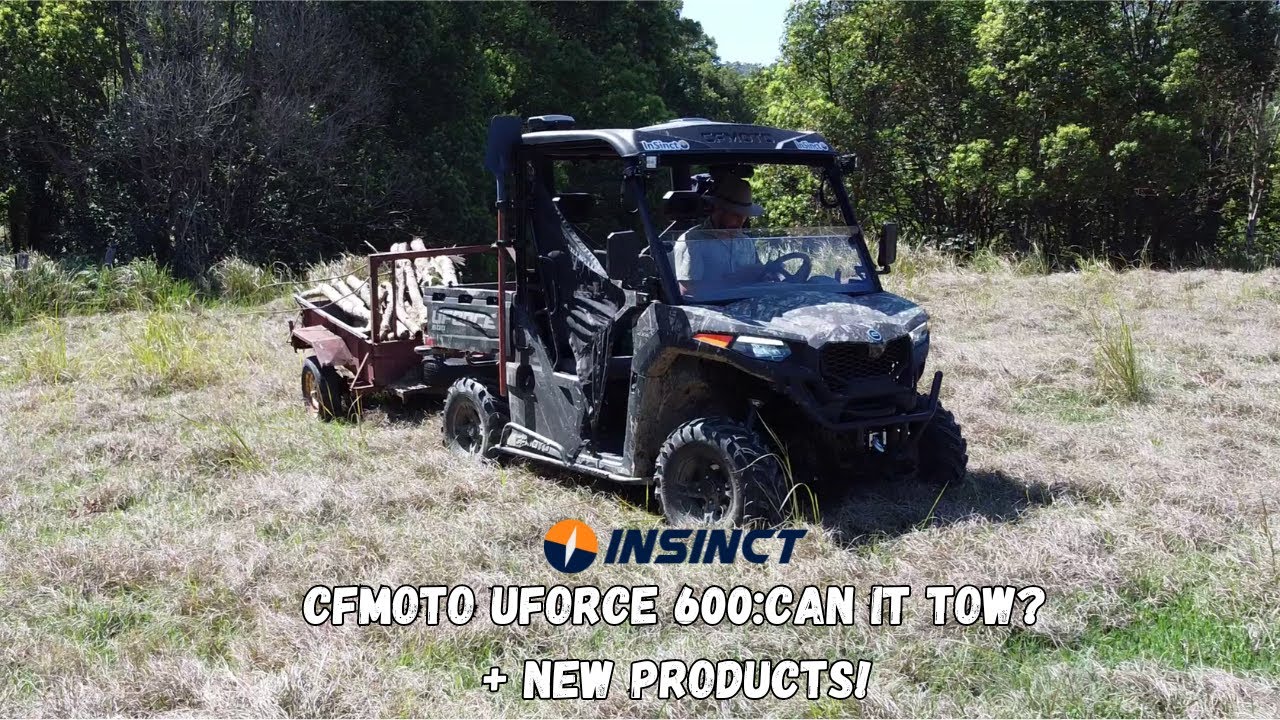 Towing with the CFMoto UForce 600 | New Products & Future Plans | InSinct EP4