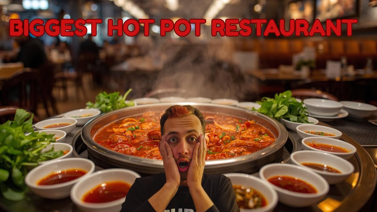 BIGGEST HOTPOT RESTAURANT IN THE WORLD!🇨🇳🌶