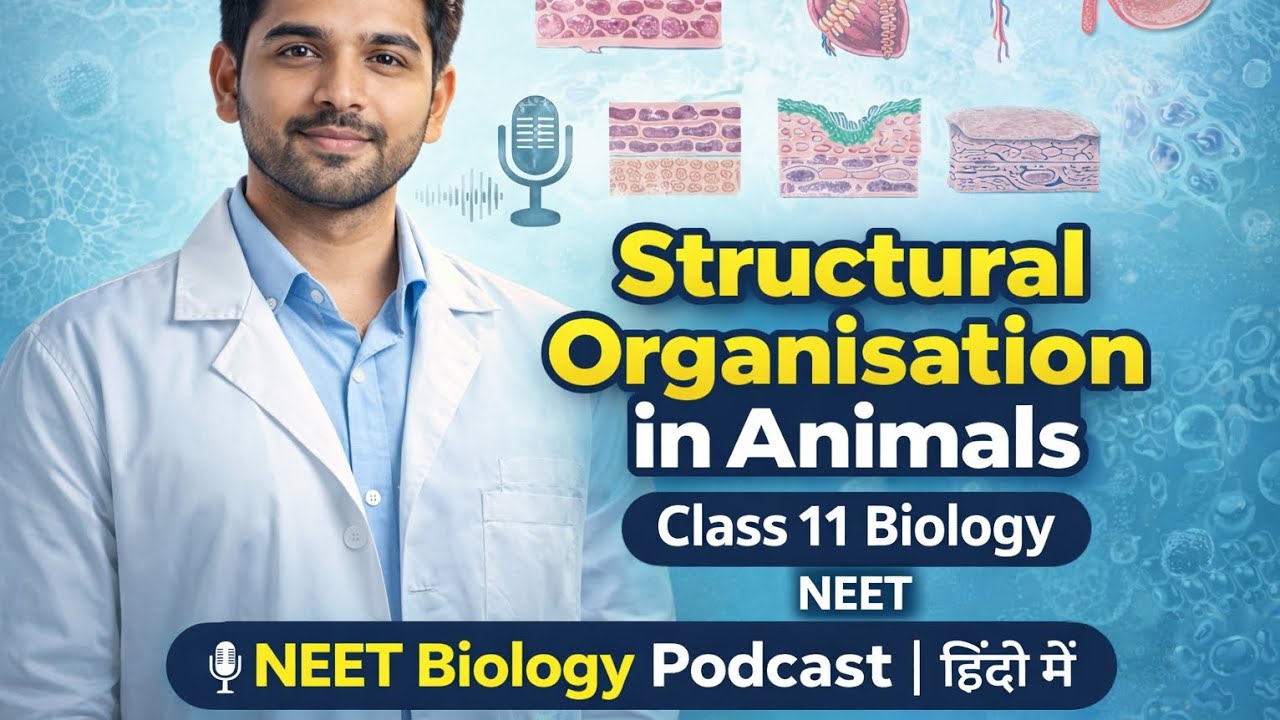 Structural Organisation in Animals | Class 11 Biology | PODCAST 