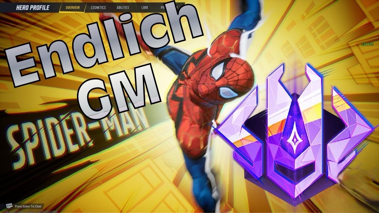 GRANDMASTER erreicht in Marvel Rivals Solo