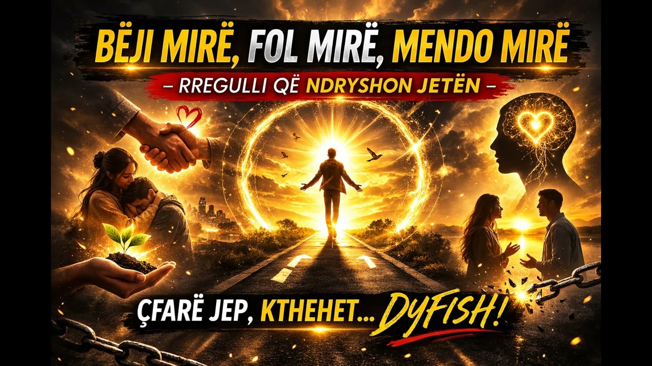Bëji Mirë, Fol Mirë, Mendo Mirë – Rregulli që Ndryshon Jetën